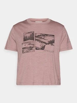 T-shirt z nadrukiem Icebreaker