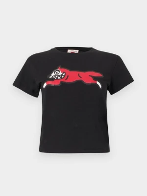 T-shirt z nadrukiem Icecream czarny