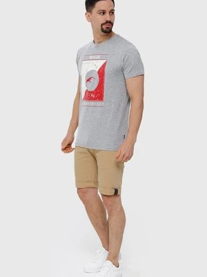 T-shirt z nadrukiem INDICODE JEANS