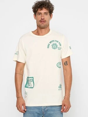 T-shirt z nadrukiem INDICODE JEANS