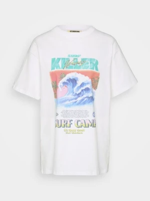 T-shirt z nadrukiem It's Now Cool biały