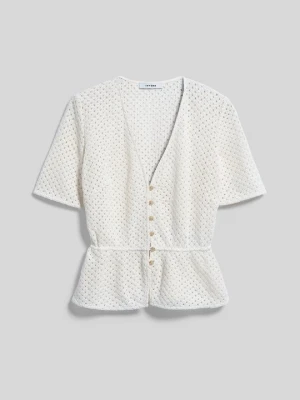 T-shirt z nadrukiem IVY & OAK biały