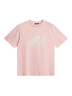 T-shirt z nadrukiem J.LINDEBERG
