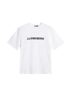 T-shirt z nadrukiem J.LINDEBERG