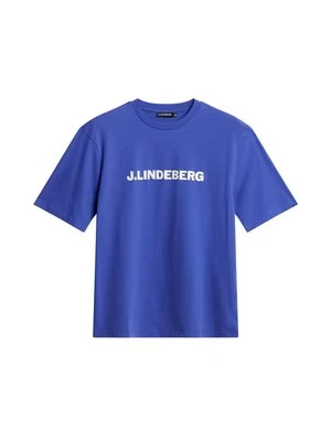 T-shirt z nadrukiem J.LINDEBERG