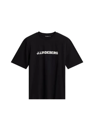 T-shirt z nadrukiem J.LINDEBERG