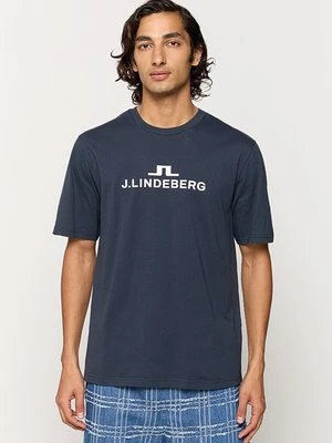 T-shirt z nadrukiem J.LINDEBERG