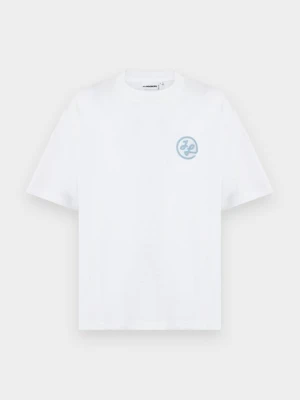 T-shirt z nadrukiem J.Lindeberg biały