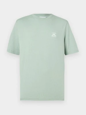 T-shirt z nadrukiem J.Lindeberg miętowy