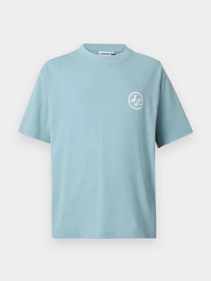 T-shirt z nadrukiem J.Lindeberg niebieski