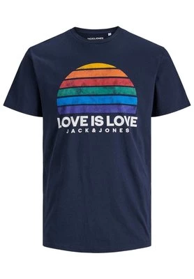 T-shirt z nadrukiem jack & jones