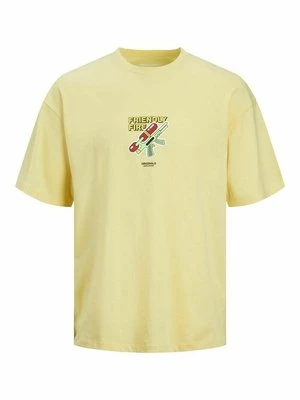 T-shirt z nadrukiem jack & jones