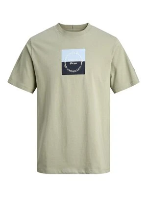 T-shirt z nadrukiem jack & jones