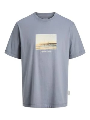 T-shirt z nadrukiem jack & jones