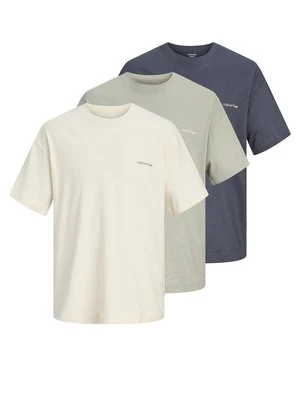T-shirt z nadrukiem Jack&Jones zielony