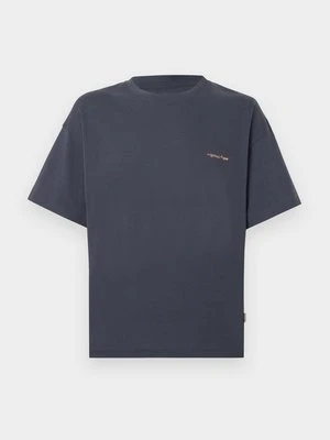 T-shirt z nadrukiem Jack&Jones szary
