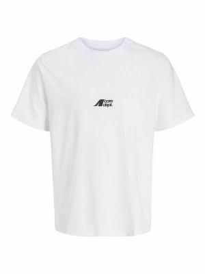 T-shirt z nadrukiem Jack & Jones Kids biały