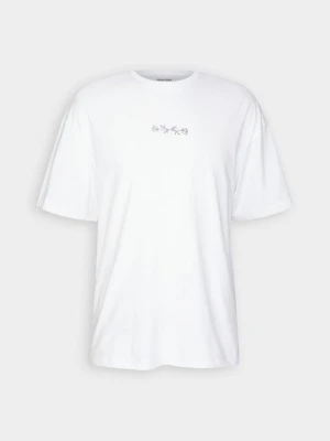 T-shirt z nadrukiem Jack&Jones biały