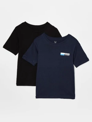 T-shirt z nadrukiem Jack & Jones Kids czarny