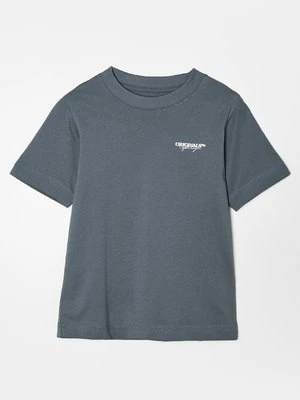 T-shirt z nadrukiem Jack&Jones szary