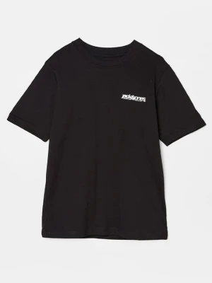 T-shirt z nadrukiem Jack & Jones Kids czarny