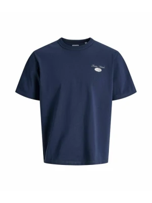 T-shirt z nadrukiem Jack & Jones Kids granatowy