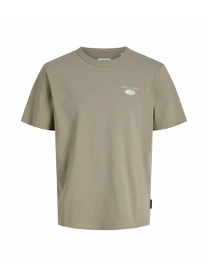 T-shirt z nadrukiem Jack & Jones Kids jasnozielony