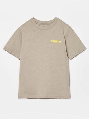 T-shirt z nadrukiem Jack & Jones Kids szary