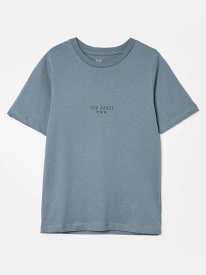 T-shirt z nadrukiem Jack & Jones Kids szary