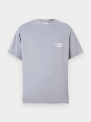 T-shirt z nadrukiem Jack&Jones liliowy