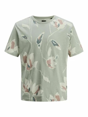 T-shirt z nadrukiem Jack&Jones miętowy