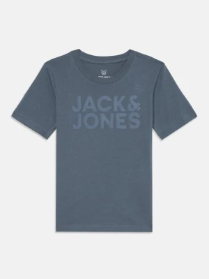 T-shirt z nadrukiem Jack&Jones oliwkowy