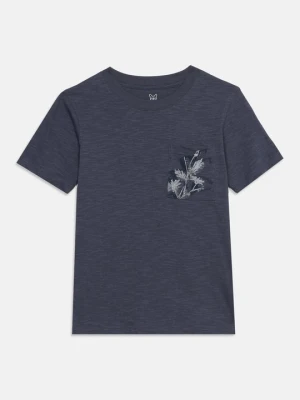 T-shirt z nadrukiem Jack&Jones szary