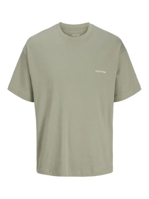 T-shirt z nadrukiem Jack&Jones zielony