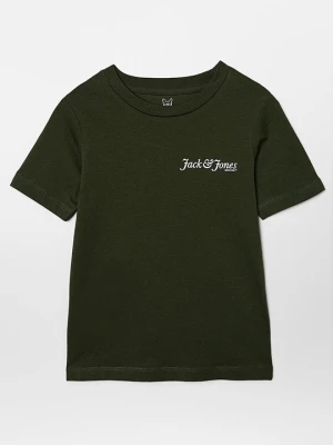 T-shirt z nadrukiem Jack&Jones zielony