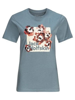 T-shirt z nadrukiem Jack Wolfskin