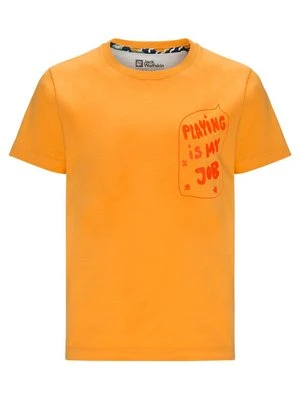 T-shirt z nadrukiem Jack Wolfskin