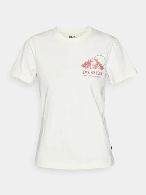 T-shirt z nadrukiem Jack Wolfskin