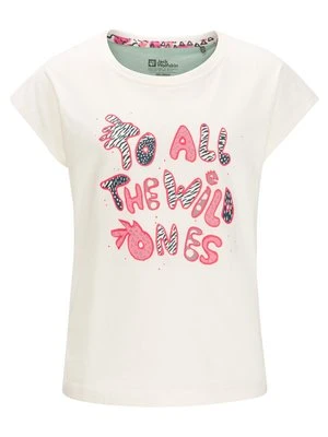 T-shirt z nadrukiem Jack Wolfskin