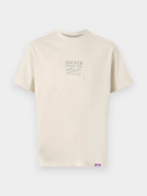 T-shirt z nadrukiem Jacker