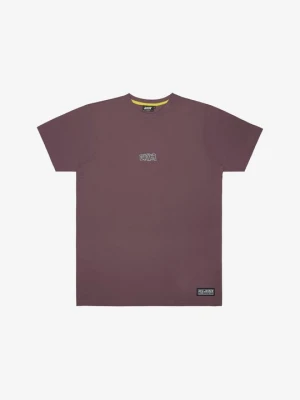 T-shirt z nadrukiem Jacker fioletowy