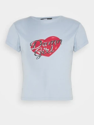 T-shirt z nadrukiem Jaded London niebieski