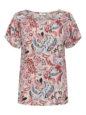 T-shirt z nadrukiem JDY