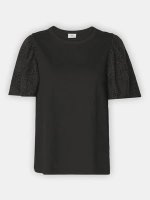 T-shirt z nadrukiem JDY czarny