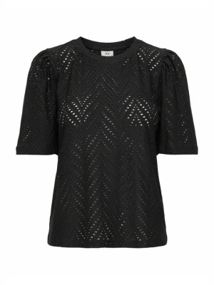 T-shirt z nadrukiem JDY czarny