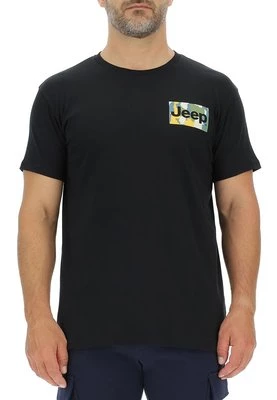 T-shirt z nadrukiem Jeep