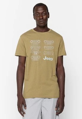 T-shirt z nadrukiem Jeep