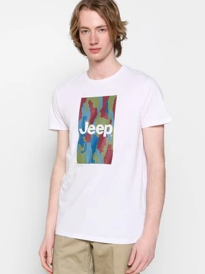 T-shirt z nadrukiem Jeep