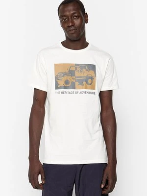 T-shirt z nadrukiem Jeep