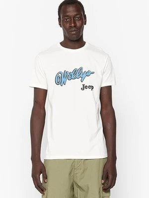 T-shirt z nadrukiem Jeep